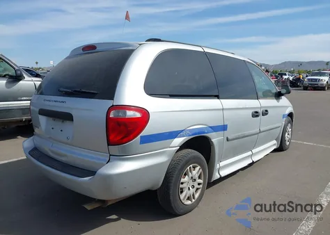 2007 Dodge Grand Caravan Se из США, поврежденный, VIN 1D4GP24R87B194020